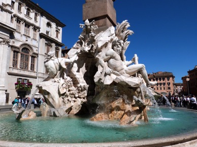 ITALIE
Rome
Fontaine des Quatre Fleuves