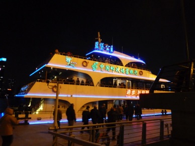 visite de Shanghaï la nuit en bateau