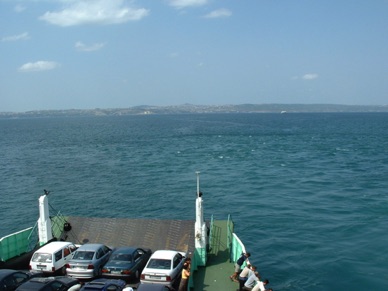 traversée de la mer de Marmara