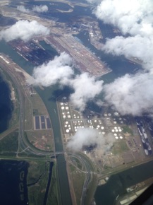 Vues d'avion 
mai 2015