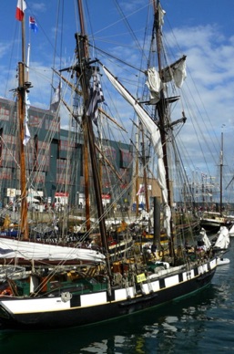 La Recouvrance qui a Brest comme port d'attache