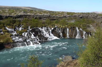 ISLANDE
Hraunfossar Barnafoss