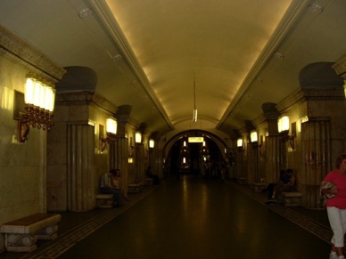 RUSSIE
Moscou
couloirs du métro