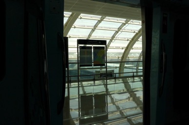 DUBAI - métro
station aéroport
