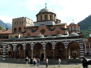 BULGARIE : Monastère de Rila
(1983)