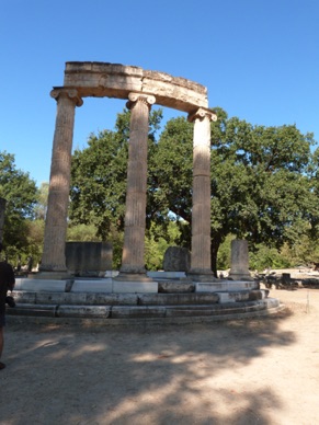 GRECE : site archéologique d'Olympie
(1989