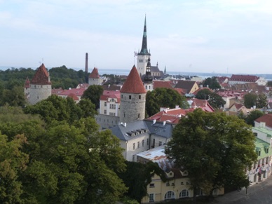 ESTONIE : vieille ville de Tallinn
(1997)