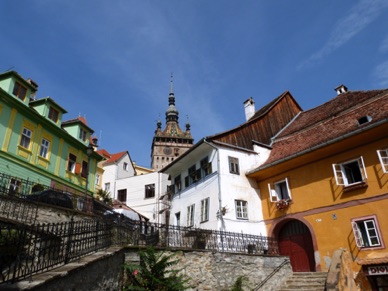 ROUMANIE : 
centre historique de Sighisoara
(1999)