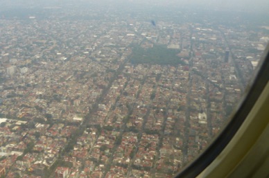 MEXIQUE
arrivée sur Mexico