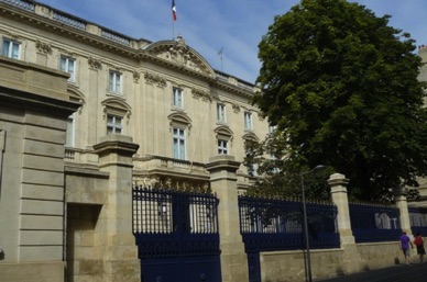 Hôtel de Desmond, résidence des Préfets de la Gironde