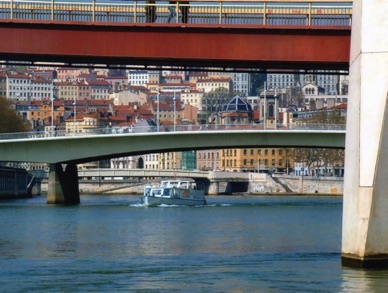 promenade en bateau sur la Saöne