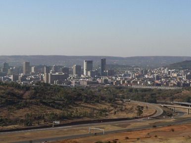la ville de Pretoria
