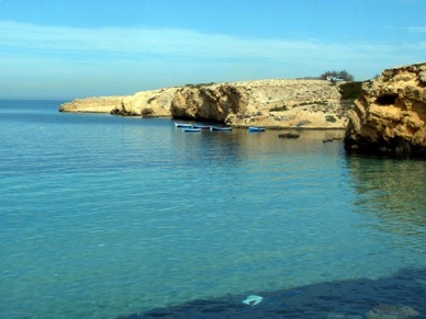 la mer à MONASTIR