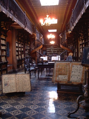 la bibliothèque