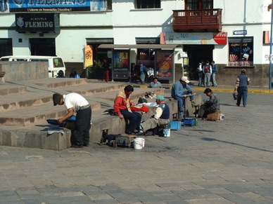 cireurs de chaussures