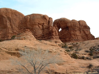 Il y a plus de 200 arches à travers le parc