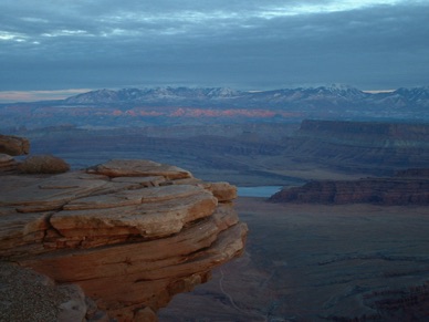 de superbes vues sur le Colorado et la Green River