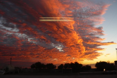 Lever du jour à PUERTO MADRYN