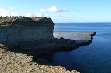 près de PUERTO PIRAMIDES