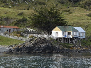 sur les berges du Canal de Beagle