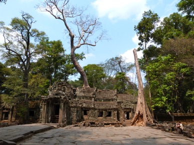 Maintenant nous voici à Ta Prohm