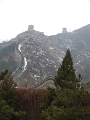 la Grande Muraille après la neige !!