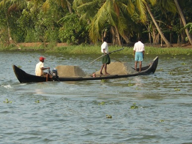 transport de sable