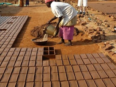 fabrique artisanale de briques