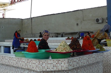 Promenade dans le marché