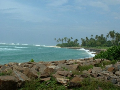 la côte sud du pays