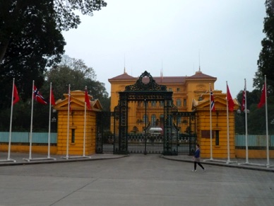 l'ancien Palais du Gouverneur