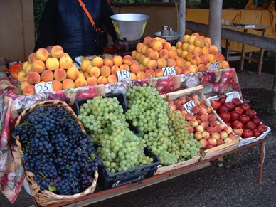 bel étal de fruits !