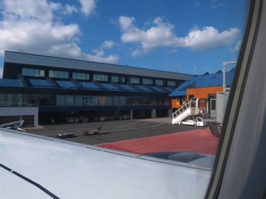 l'aéroport