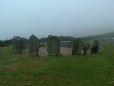 DROMBERG  : un des plus beaux cercles de pierres du Comté de Cork