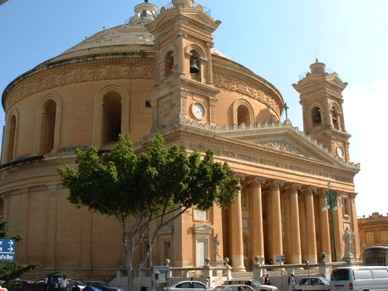 MOSTA : Rotonde Sainte Marie (église  catholique)