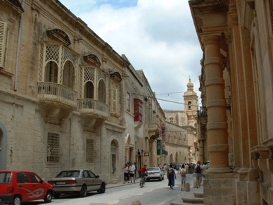 MDINA, ancienne capitale de l'île