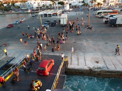 Escale sur l'île de PAROS