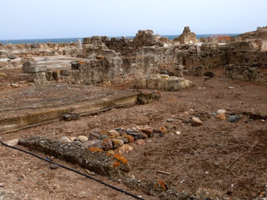 dans laquelle on peut voir des mosaïques