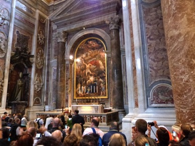 Tombe du Pape 
Saint Jean Paul II