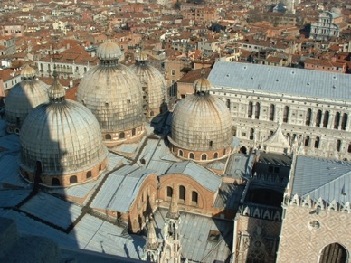 depuis le haut du Campanile