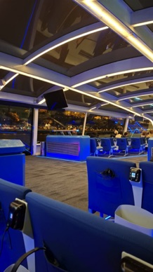 C'est parti pour une croisi&egrave;re de nuit sur le Danube .....