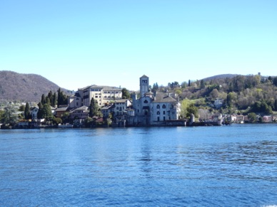 pour aller sur l'île de San Giulio