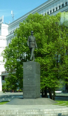 statue du General de Gaulle