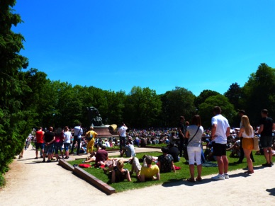 Spectacle Frédéric Chopin 
dans le parc