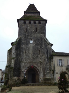 l'Eglise Notre Dame construite 
sur 3 siècles