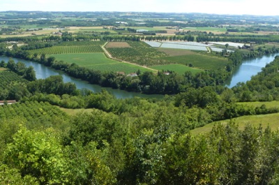 LAPARADE
Vue sur la vallée du Lot