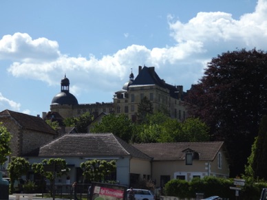 vu depuis le village