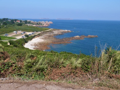 LE SENTIER DES DOUANIERS VU DEPUIS LE SEMAPHORE