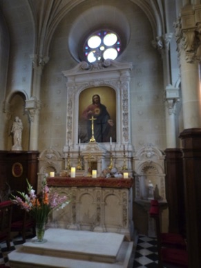 la chapelle ouverte au public depuis juin 2014