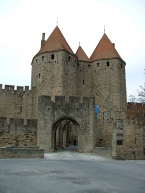 entrée dans la cité